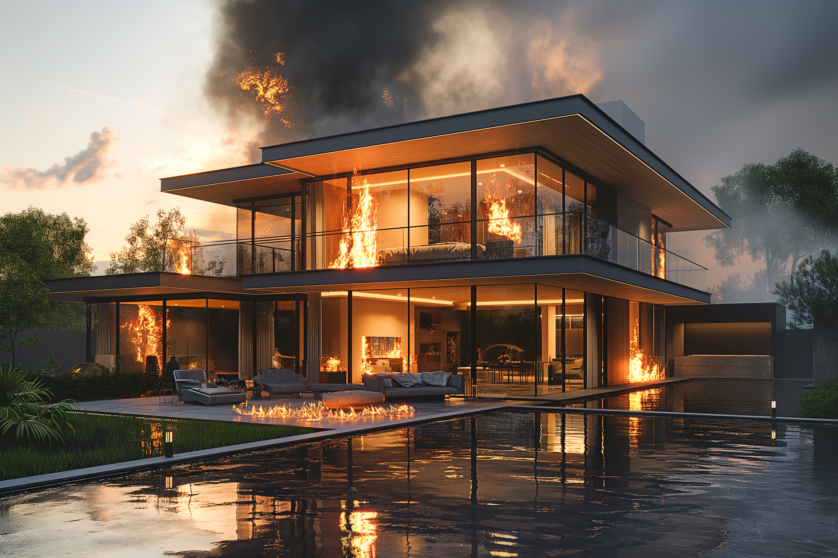 View Our Fire & Water Restoration Services View Our Fire & Water Restoration Services